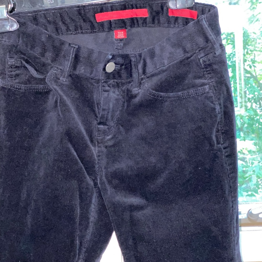 Banana Republic Sz 4/27 black corduroy pants.
